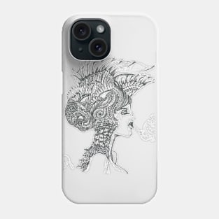 Smoking Lady Phone Case