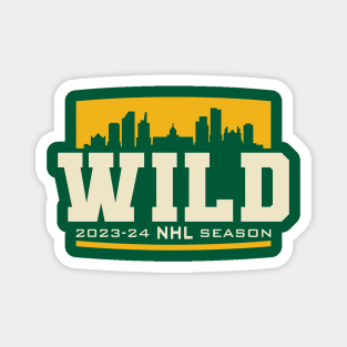 Wild Hockey 2023-24 Magnet