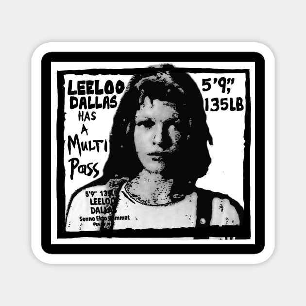 Leeloo Dallas Has A Multipass Magnet by HotRock SupaJoint