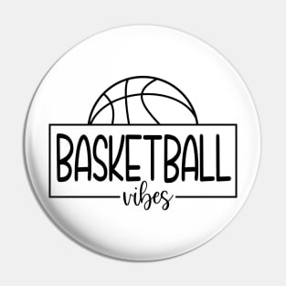 Basketball Vibes Shirt Pin