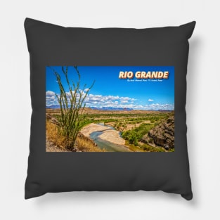 Rio Grande at Big Bend Pillow