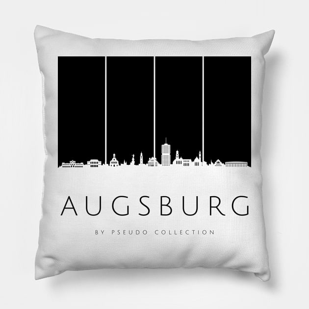 Skyline Augsburg Pillow by PCollection