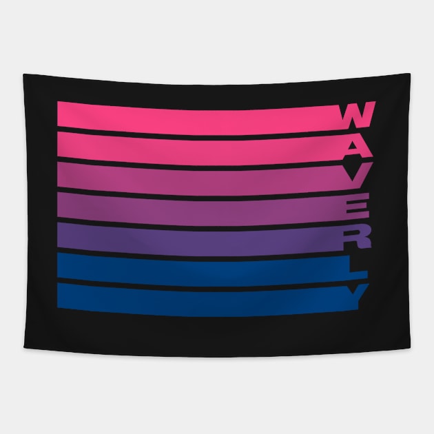 Bisexual Waverly Colors Tapestry by VikingElf