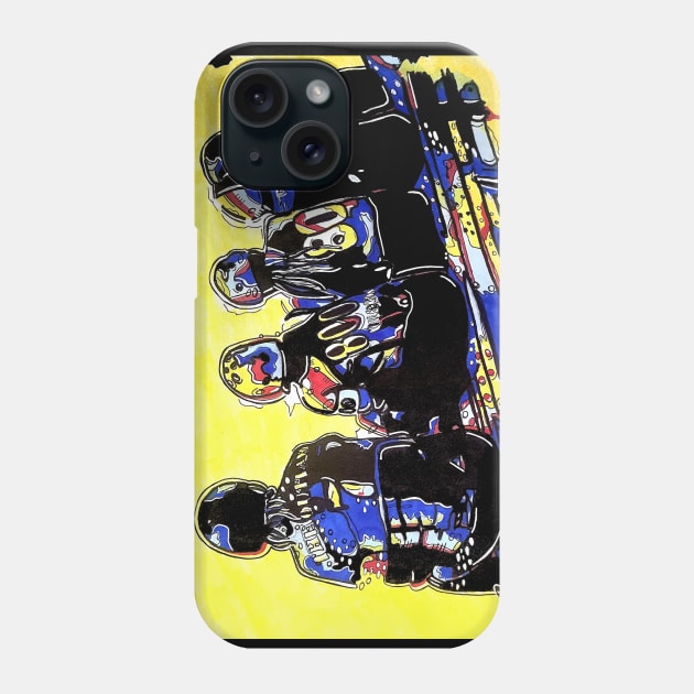 DRD Skaters Phone Case by KazArtDesigns