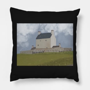 Corgarff Castle, Aberdeenshire, Scotland, UK. Pillow