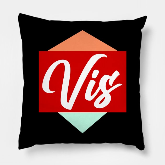 Vis Pillow by colorsplash