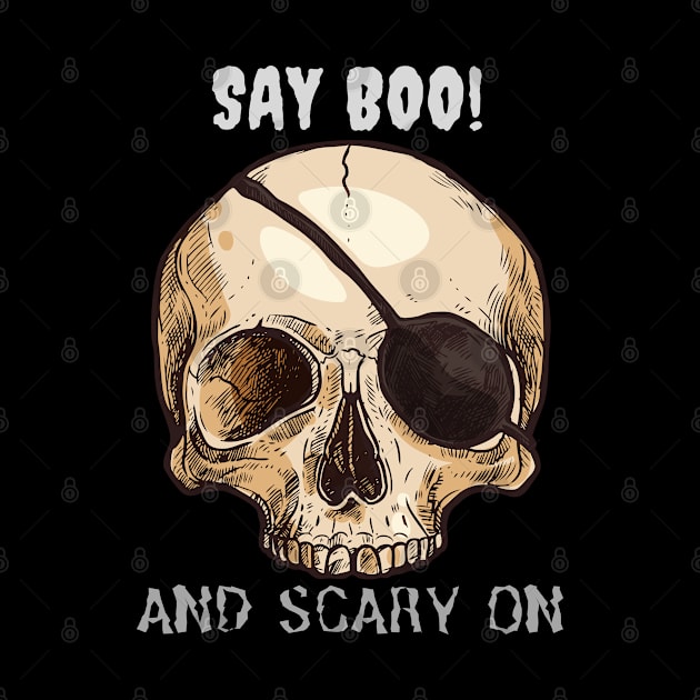 Say boo and scary on by Kachanan@BoonyaShop