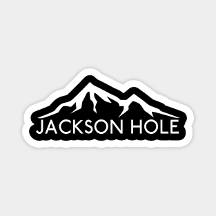 Jackson Hole Wyoming Skiing Ski Magnet