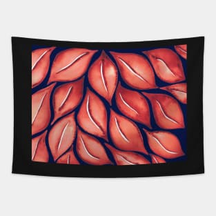 Little Rock Leaf Pattern Tapestry