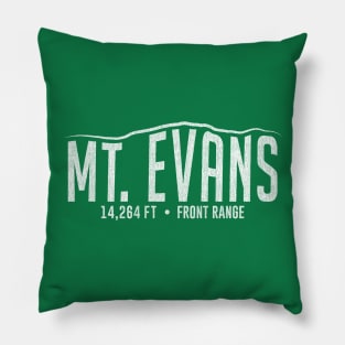 Mt Evans Colorado Pillow