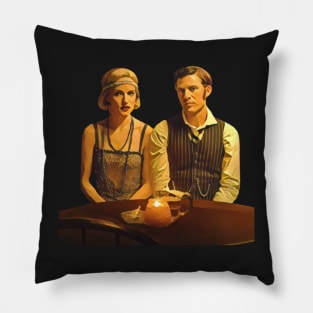 Roderick and Madeline Usher Pillow