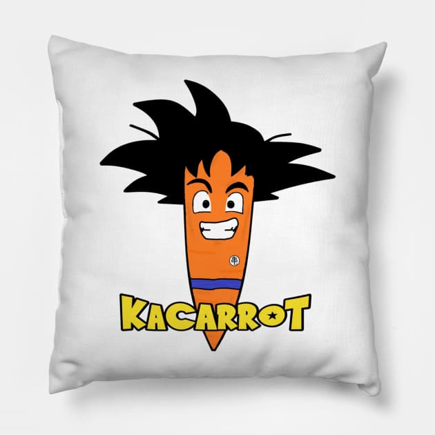 DBZ Goku Kacarrot Pillow by megamike_battleartwork