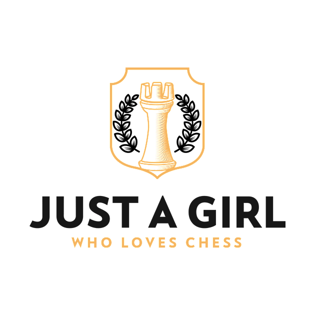 Just A Girl Who Loves Chess by Jitesh Kundra