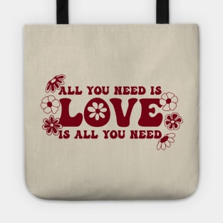 All You Need is Love | Artwork by Julia Healy Tote