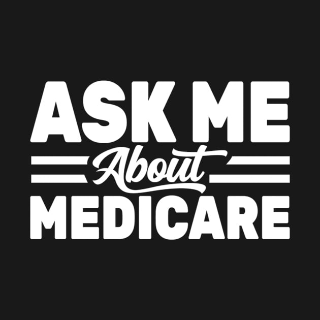 Ask Me About Medicare Health Insurance Sales Agent usa Flag by ANbesClothing