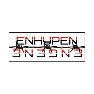 ENHYPEN/ENGENE Cool Word Art Aesthetic Design T-Shirt