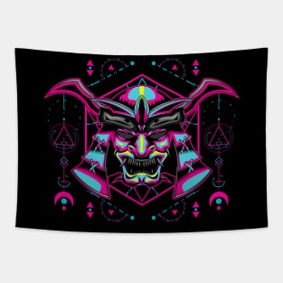 samurai helmet Tapestry