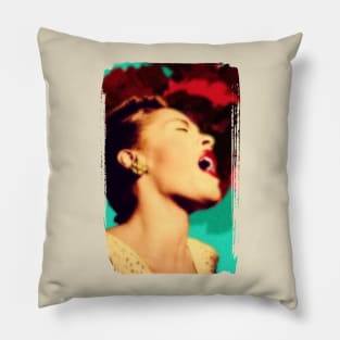 Billie Holiday Pillow