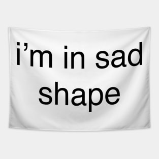 i’m in sad shape Tapestry