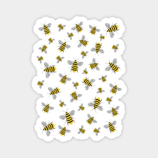 Save The Bees Cute Nature Magnet