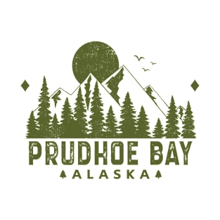 Prudhoe Bay Alaska Mountain Souvenir T-Shirt