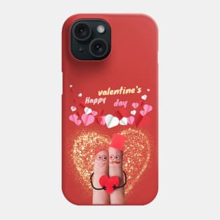 happy valentine's  day Phone Case