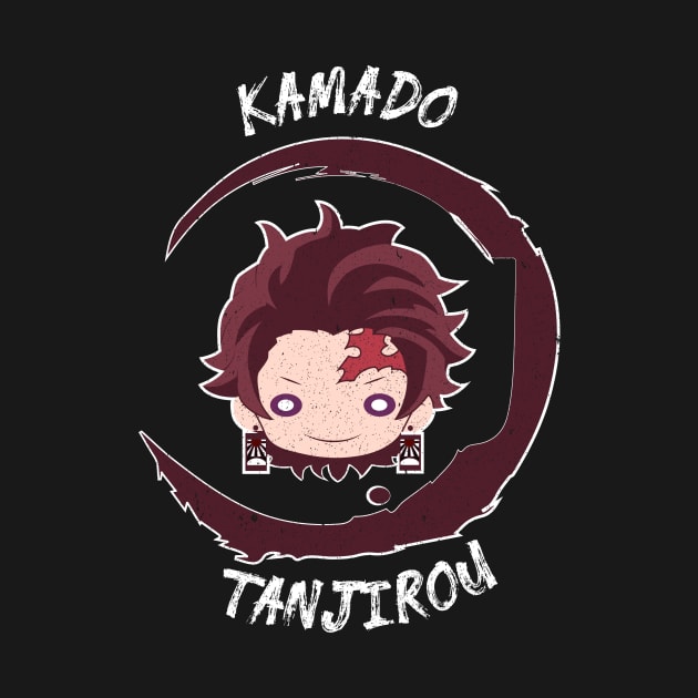 DEMON SLAYER (KIMETSU NO YAIBA) TANJITO GRUNGE STYLE by FunGangStore