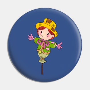 Cute Scarecrow Pin