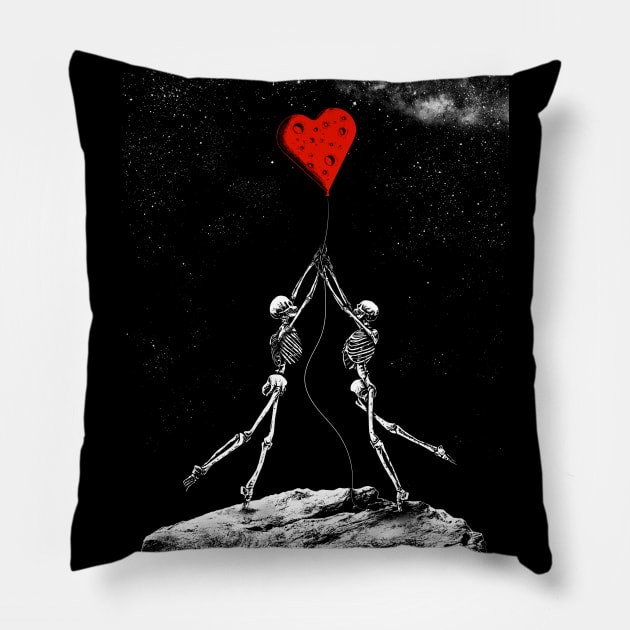 A Heart Full of Love Pillow by JumoArt