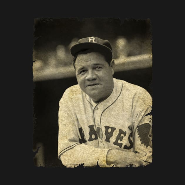 Babe Ruth Legend in Atlanta Braves by SOEKAMPTI