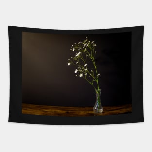 Baby's breath floral still life Tapestry