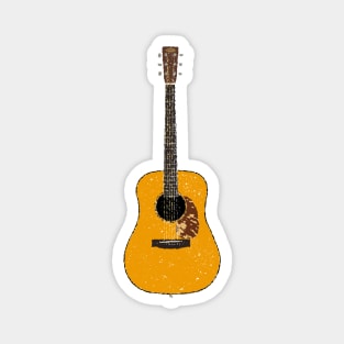 Clarence White Iconic Acoustic Guitar Magnet