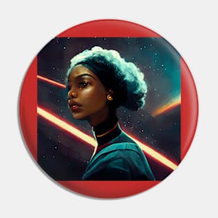 Commander Melanin Pin