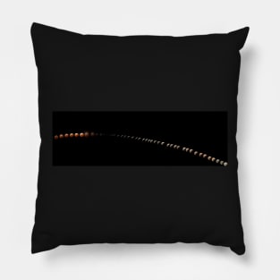Lunar Eclipse Timelapse Pillow