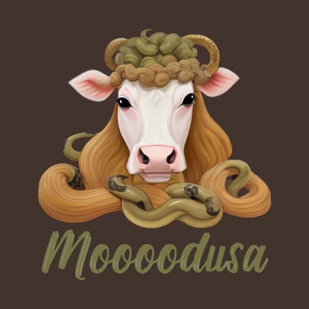 Cow. Medusa. Moooodusa. by donovanh