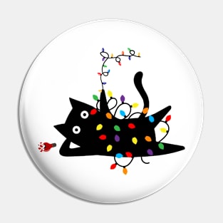 Cat-Christmas Pin