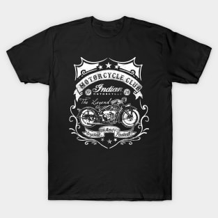 comancha Vintage Great Indian Motorcycle T-Shirt