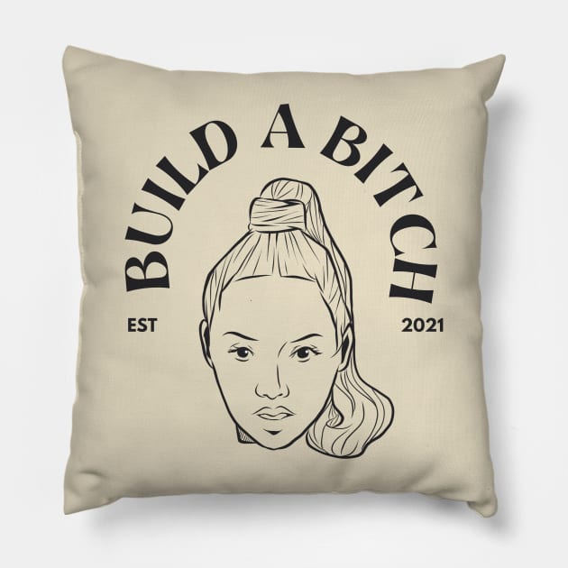 Bella Poarch Build a Bitch Pillow by RandomAlice