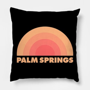 Retro Palm Springs Pillow