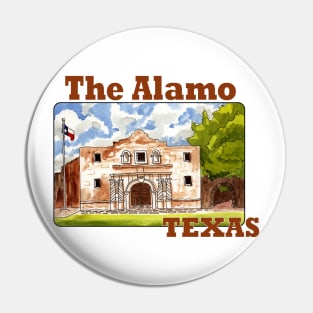 The Alamo, San Antonio Texas Pin