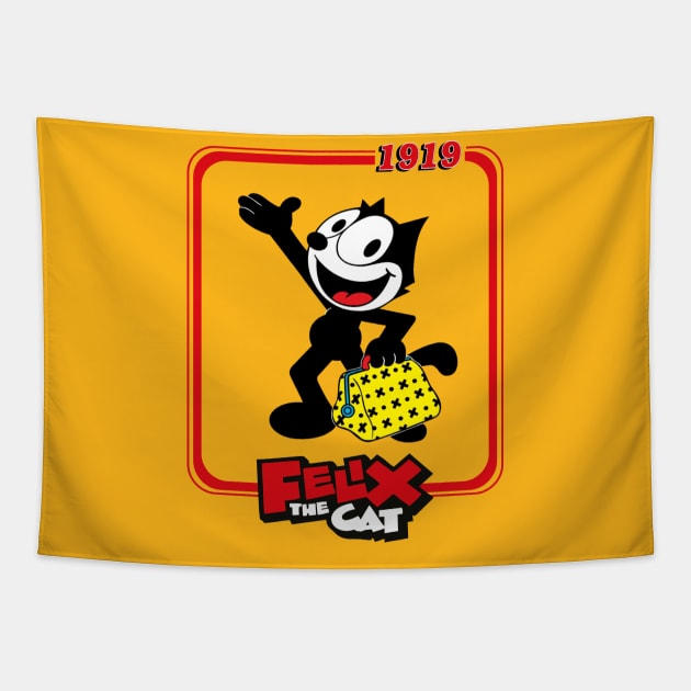 Felix The Cat Tapestry by Purwoceng