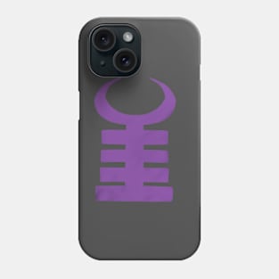 Purple adinkra Phone Case