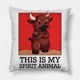 Cattle Bull Pillow