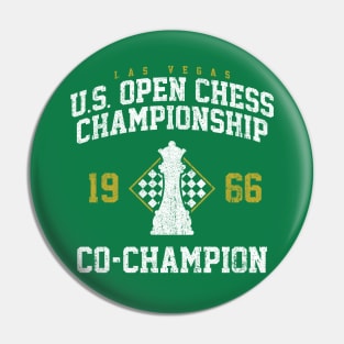 1966 US Open Chess Championship Co-Champion Pin