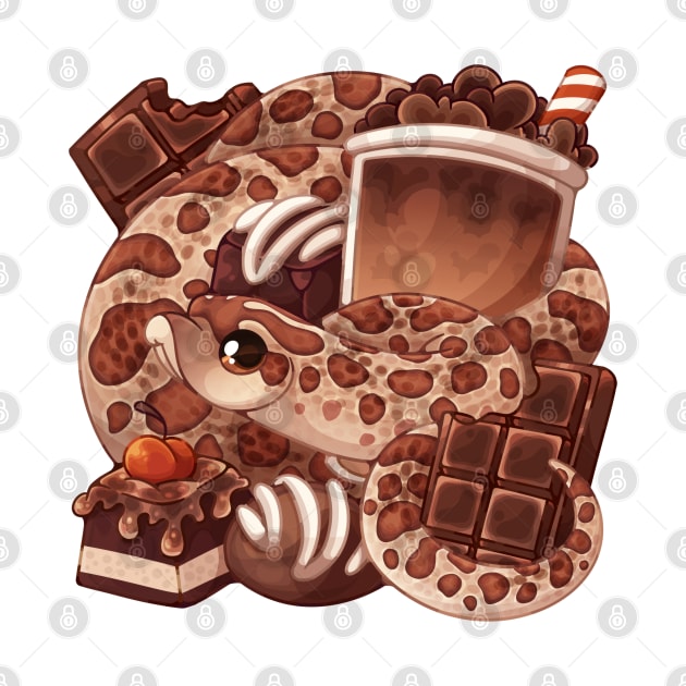 Chocolate snake by NatureDrawing