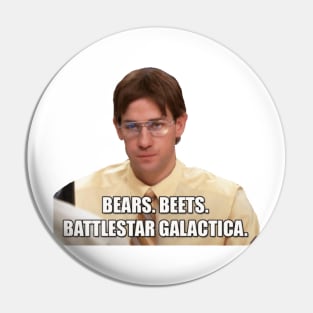 Real Bears beets battlestar galactica Pin