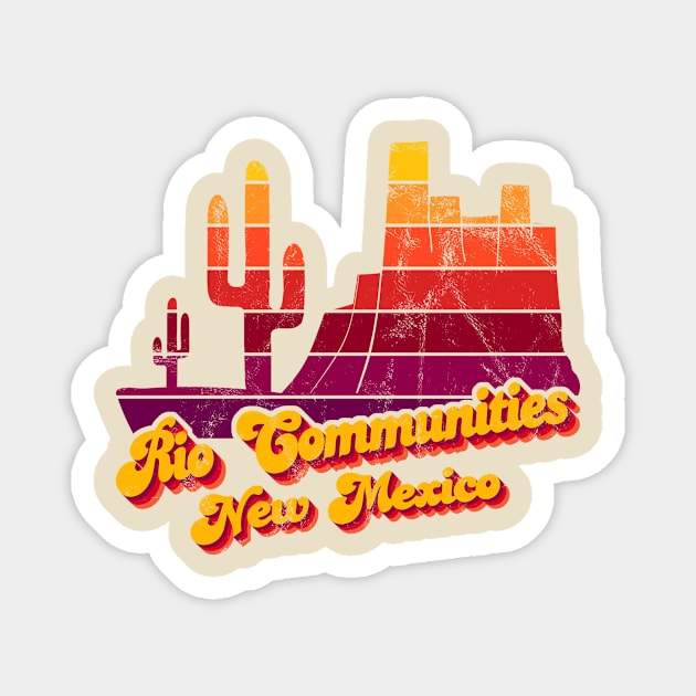 Rio Communities New Mexico Magnet by Jennifer