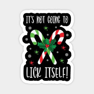 Candy Cane Jokes Magnet