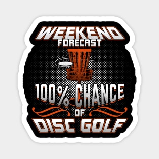 Disc Golf Player Gift Magnet