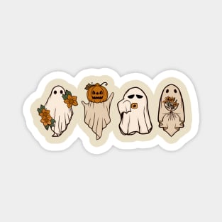 Cute ghost Halloween design Magnet